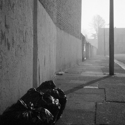 A street in Hackney, early morning