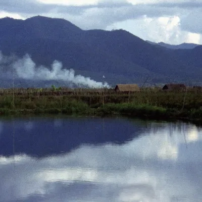 Marsh settlement, Inle Lake