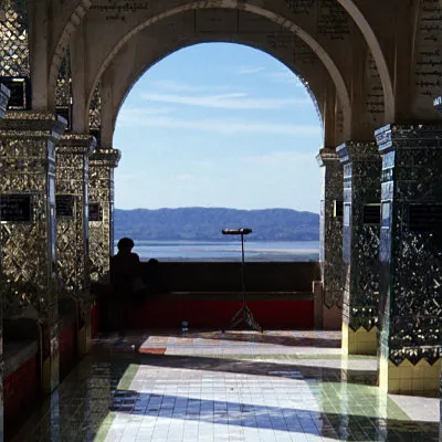 A viewpoint on Mandalay Hill